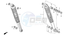 ST50 drawing REAR CUSHION