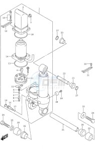 DF 25A drawing Tilt Cylinder