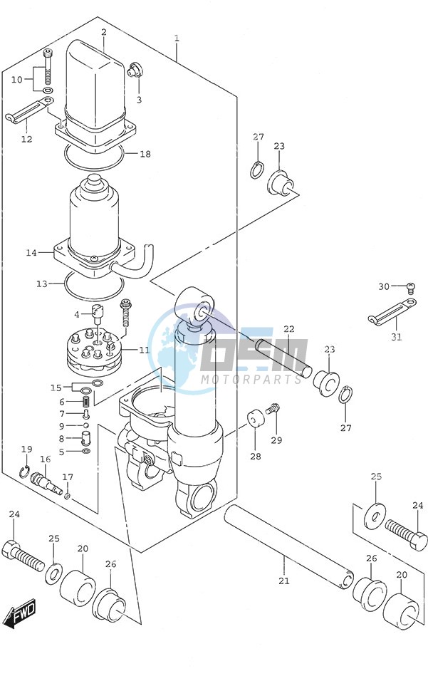 Tilt Cylinder