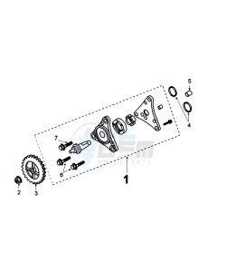 DJANGO 50 4TYA O drawing OIL PUMP