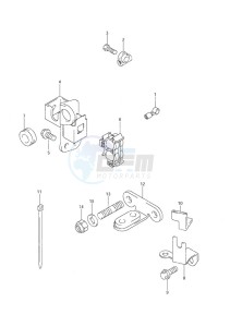 DF 9.9 drawing Remocon Cable Holder - w/Remote Control