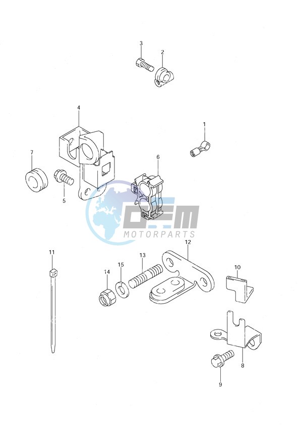 Remocon Cable Holder - w/Remote Control