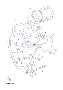 XT660Z TENERE (2BD7 2BD7 2BD7) drawing METER