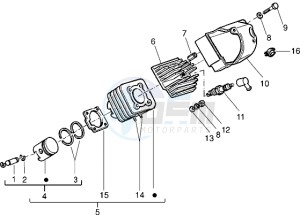 VELOFAX 50 drawing Cylinder-piston-wrist pin assy