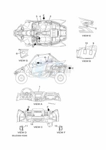 YXZ1000ET YXZ1000R SS (BAST) drawing EMBLEM & LABEL 1