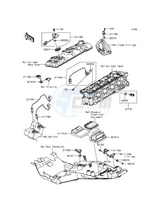 1400GTR ABS ZG1400EFF FR GB XX (EU ME A(FRICA) drawing Fuel Injection