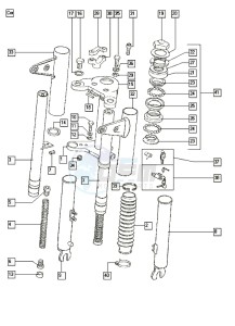 LUXE_25_T-X 50 T-X drawing Front fork