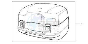 FES250 FORESIGHT drawing 35L TOP BOX C