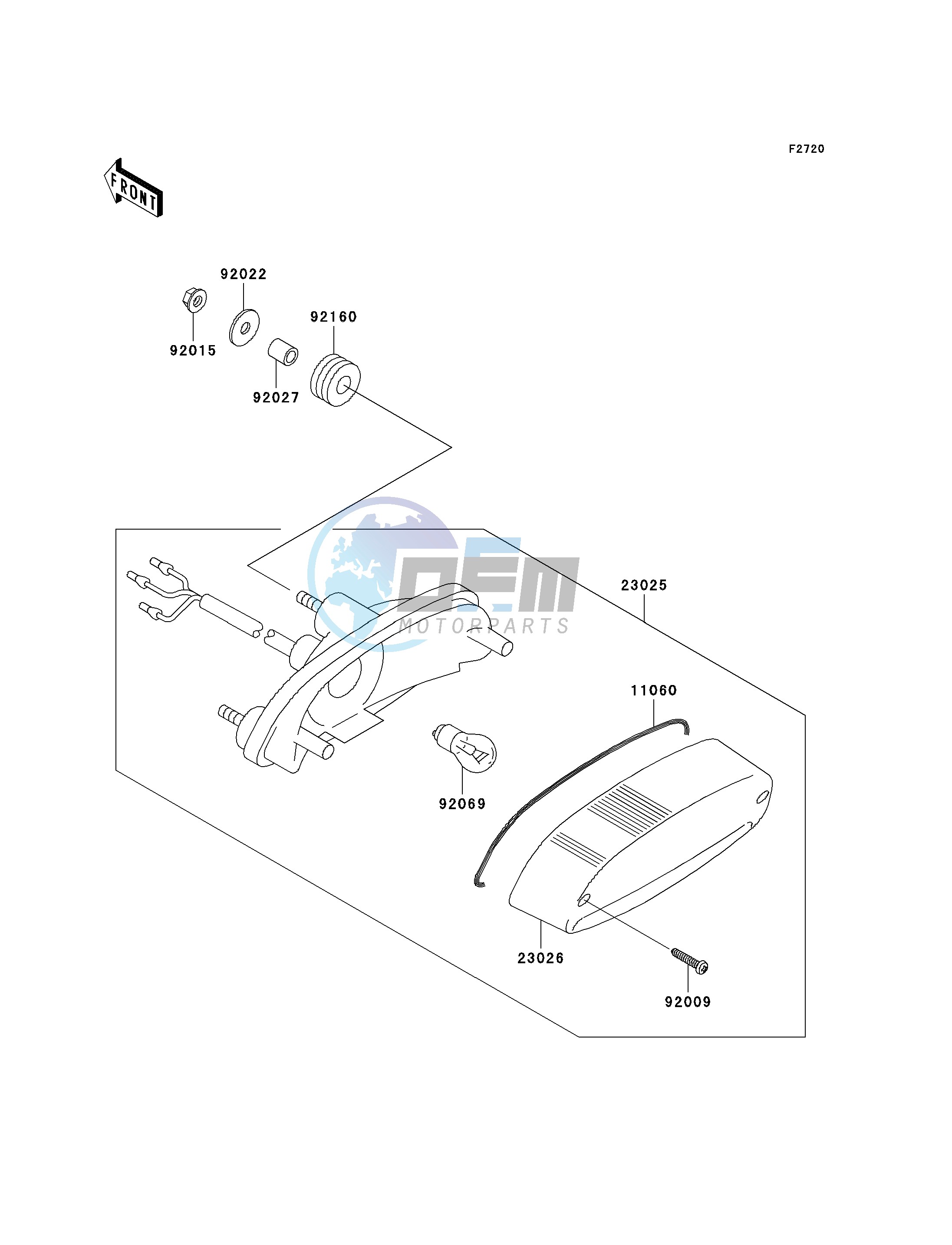 TAILLIGHT-- S- -