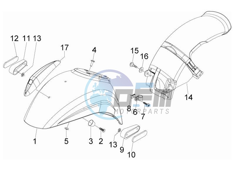 Wheel housing - Mudguard