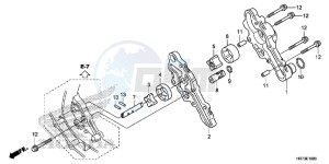 TRX420FA5F TRX420F Europe Direct - (ED) drawing OIL PUMP