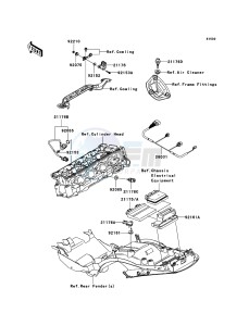 ZZR1400 ZX1400A6F FR GB XX (EU ME A(FRICA) drawing Fuel Injection