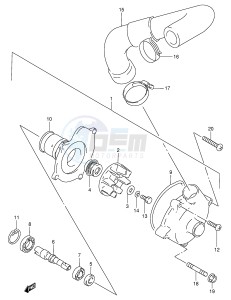 RF900R (E2) drawing WATER PUMP