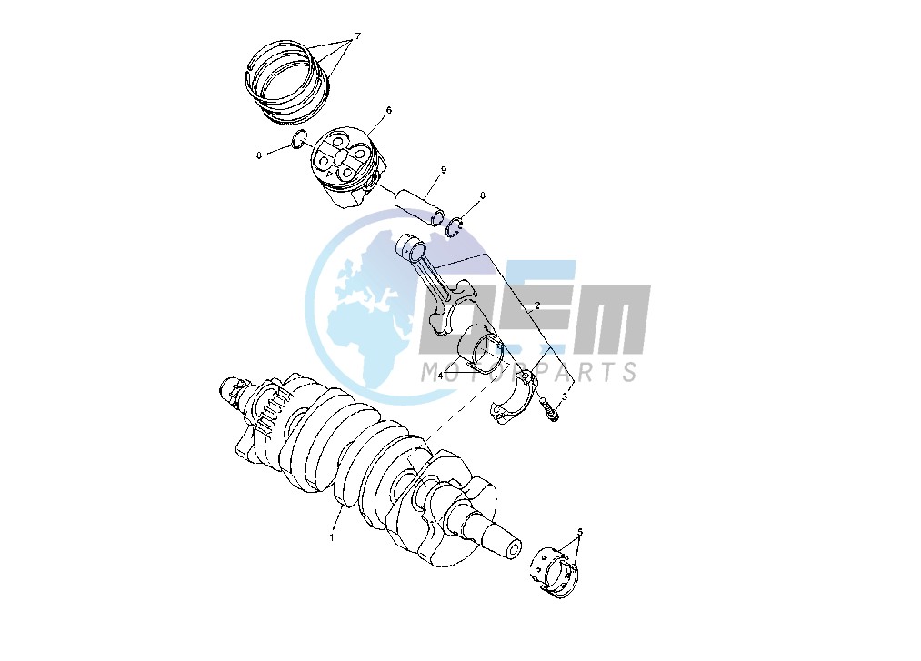 CRANKSHAFT - PISTON