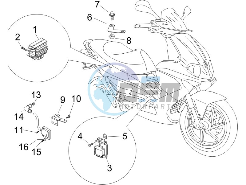 Voltage Regulators - Electronic Control Units (ecu) - H.T. Coil