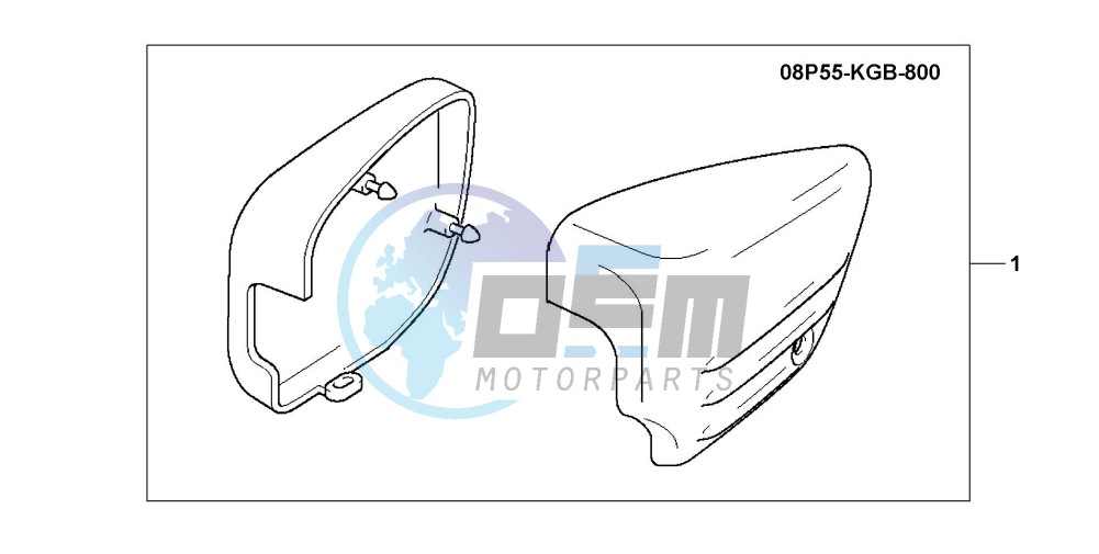 CROME SIDE COVER