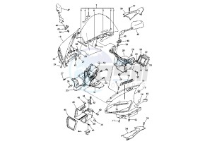 YZF R6 & LIMITED EDITION 07 600 drawing COWLING