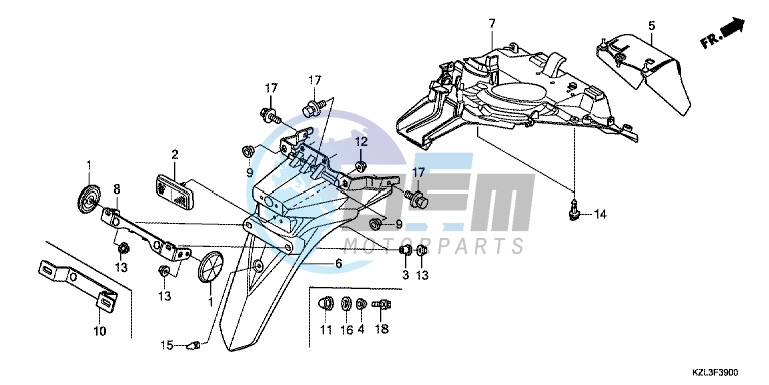 REAR FENDER