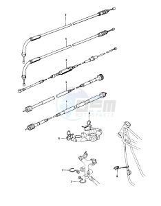 KZ 900 B [LTD] (B1) [LTD] drawing CABLES