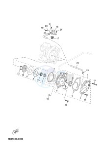 YP125RA (ABS) X-MAX 125 ABS (2DMD 2DMD) drawing WATER PUMP