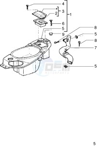 Liberty 125 drawing Case - Helmet