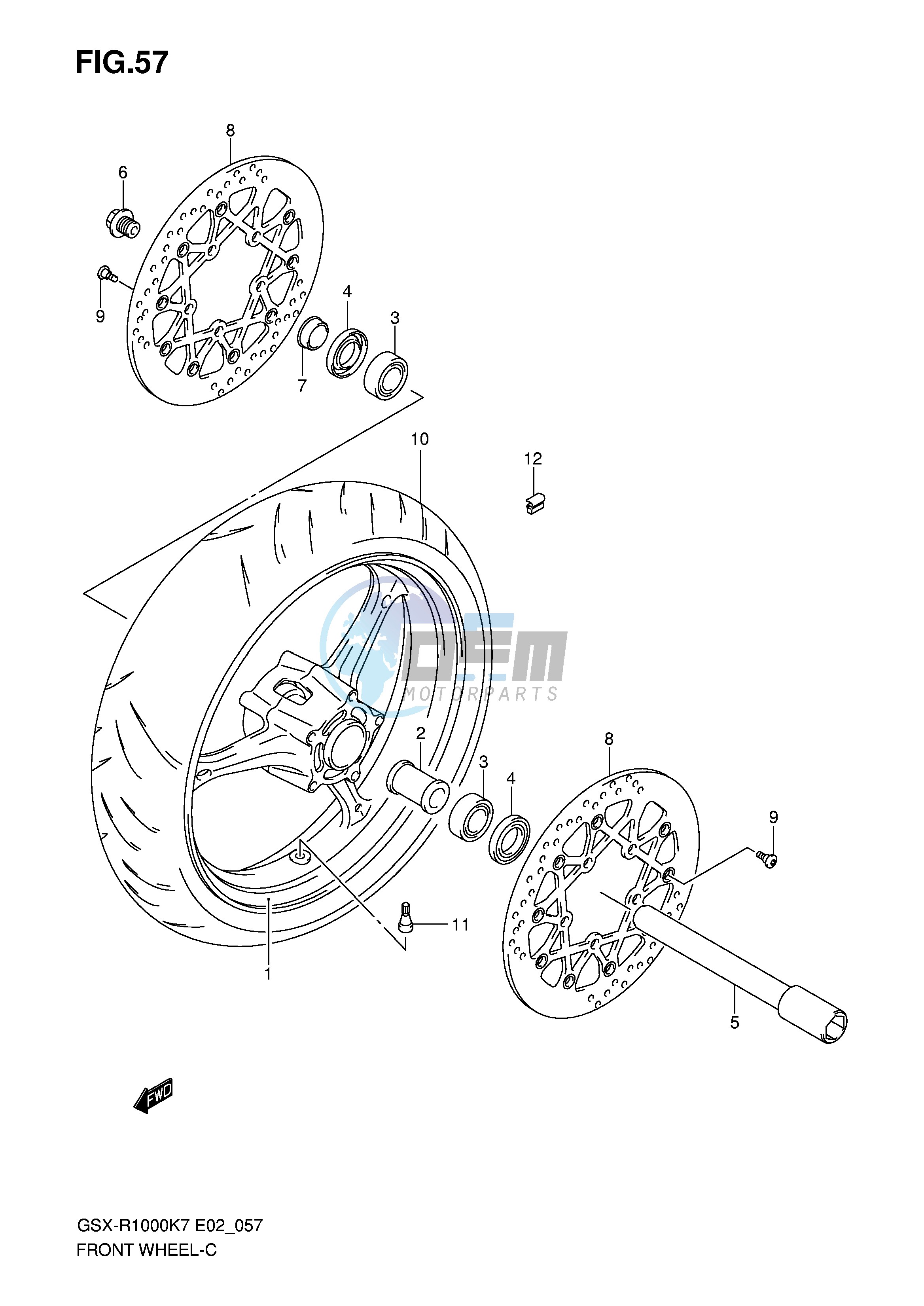 FRONT WHEEL