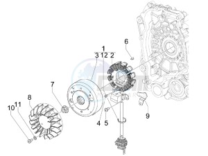 Stalker 50 drawing Flywheel magneto