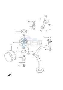 DF 25 drawing Oil Pump