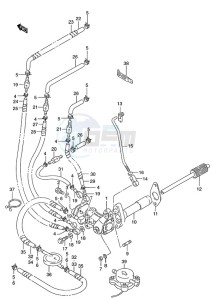 DT 115 drawing Oil Pump (1986 to 1994)