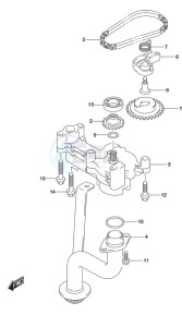 DF 225 drawing Oil Pump