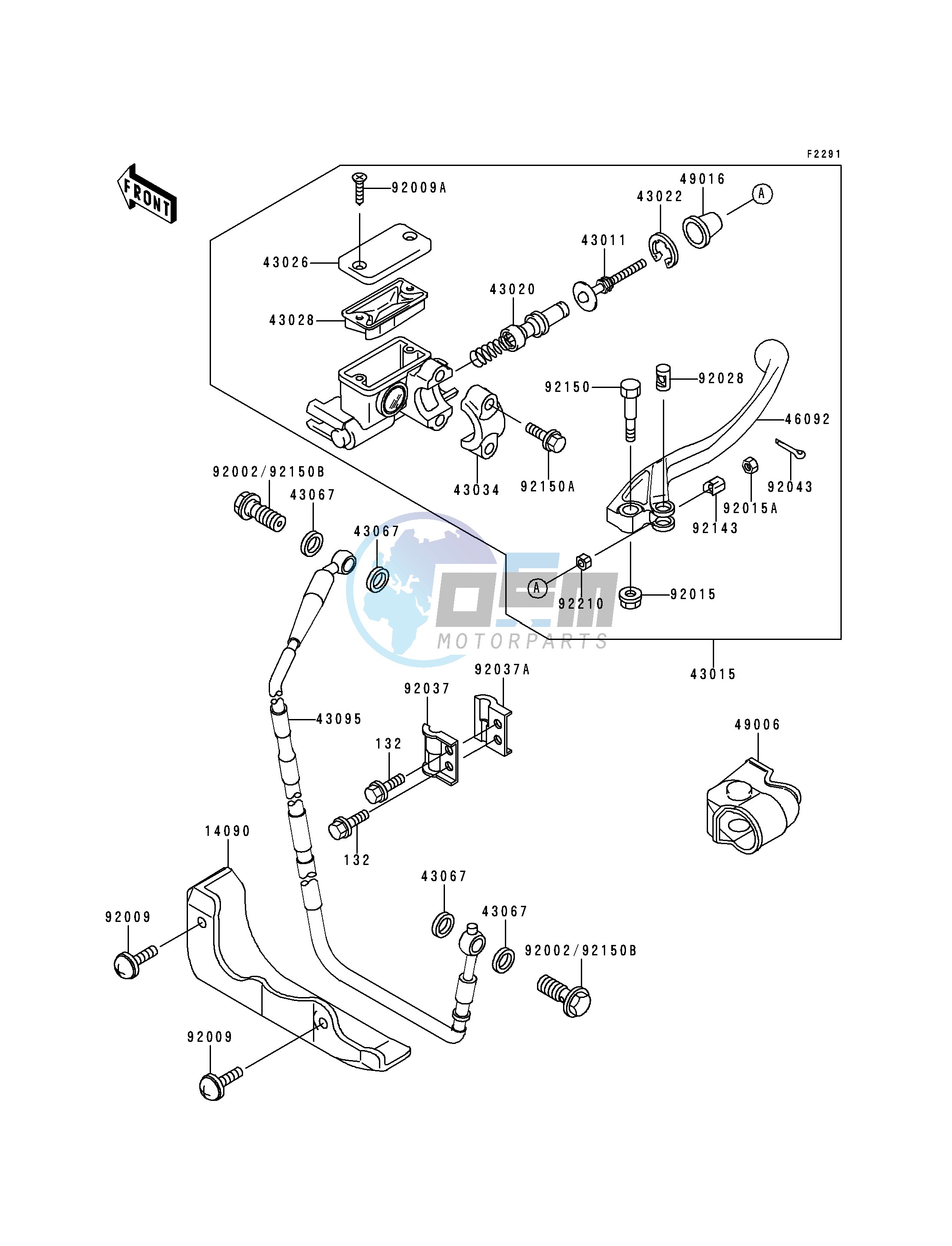 FRONT MASTER CYLINDER