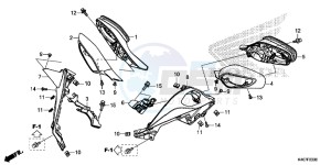 NSS125ADF Forza 125 - NSS125AD UK - (E) drawing MIRROR