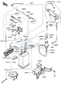 ZG 1200 B [VOYAGER XII] (B6-B9) [VOYAGER XII] drawing FUEL EVAPORATIVE SYSTEM