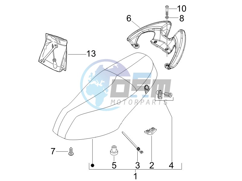 Saddle seats - Tool roll