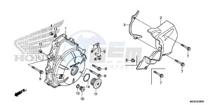 NC700SDC drawing A.C. GENERATOR COVER