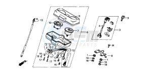 CG125 drawing METER