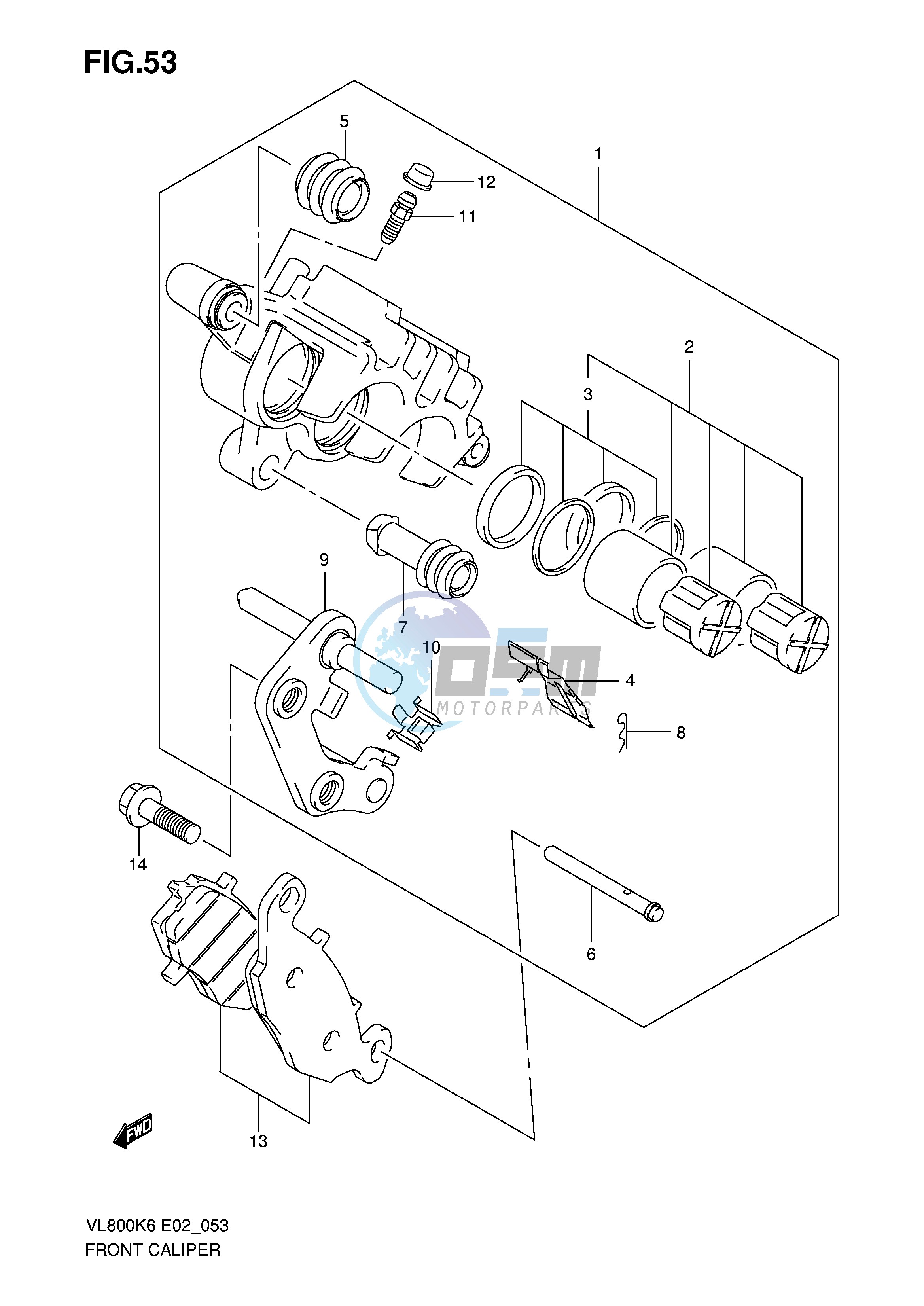 FRONT CALIPER