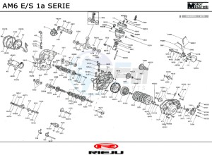 RS1-50-YELLOW-GREY drawing ENGINE  AM6 E/S 1a SERIE