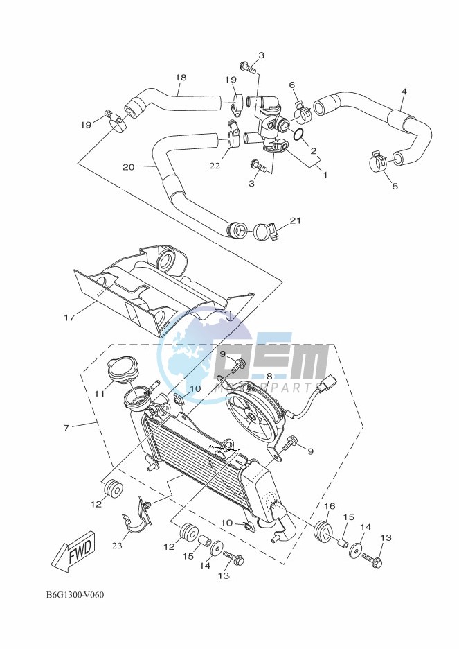 RADIATOR & HOSE