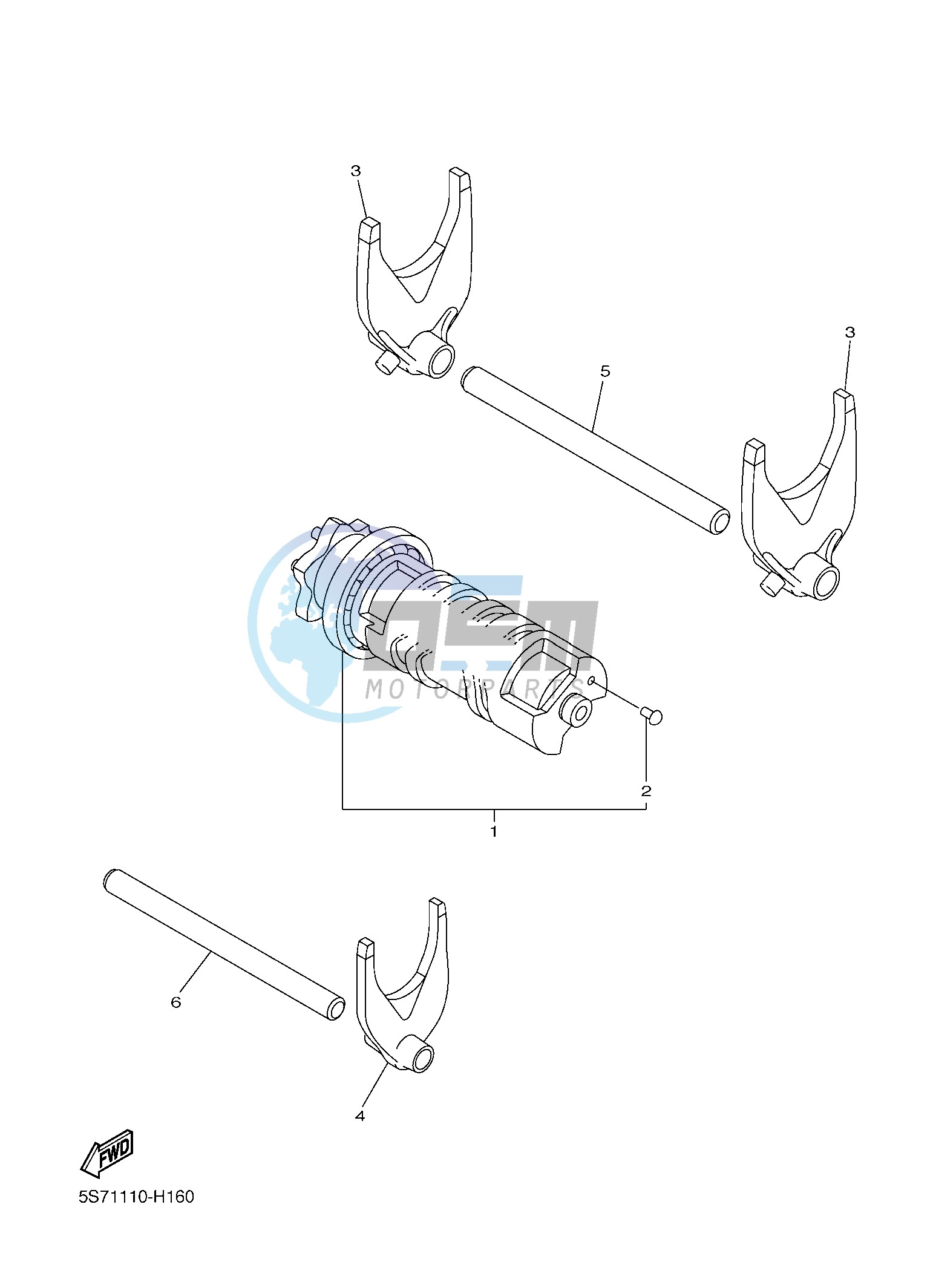 SHIFT CAM & FORK