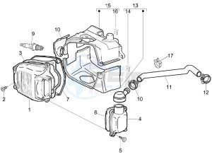 S 150 4T drawing Cylinder head cover