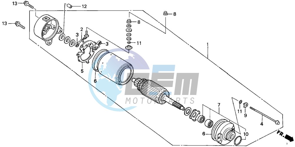 STARTING MOTOR