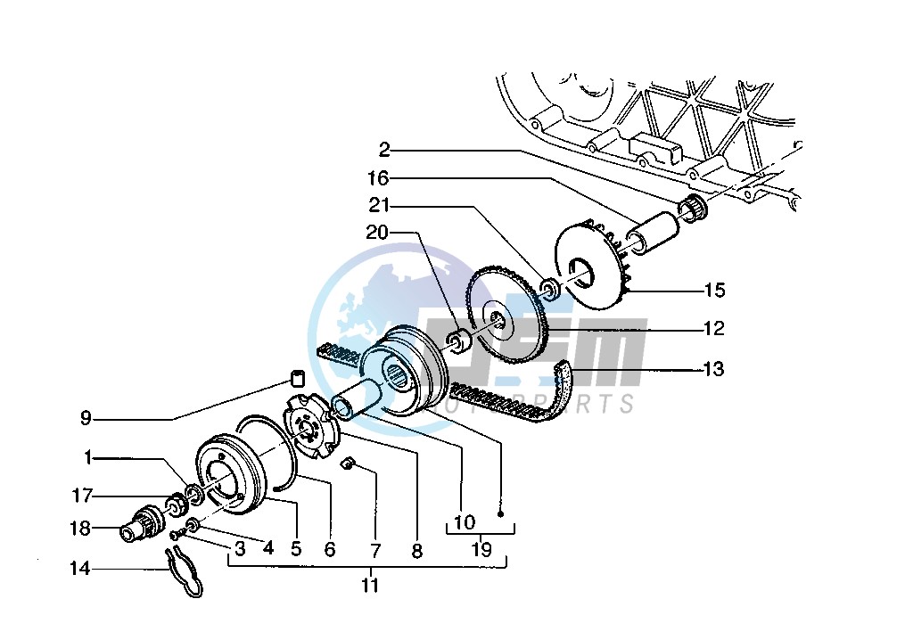 Driving pulley