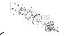 FJS600 SILVER WING drawing DRIVE FACE