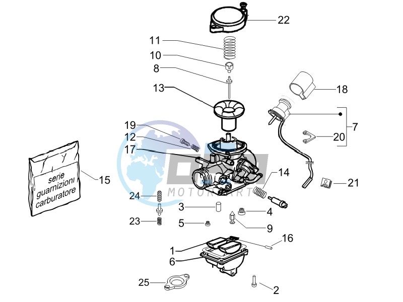 Carburetor's components