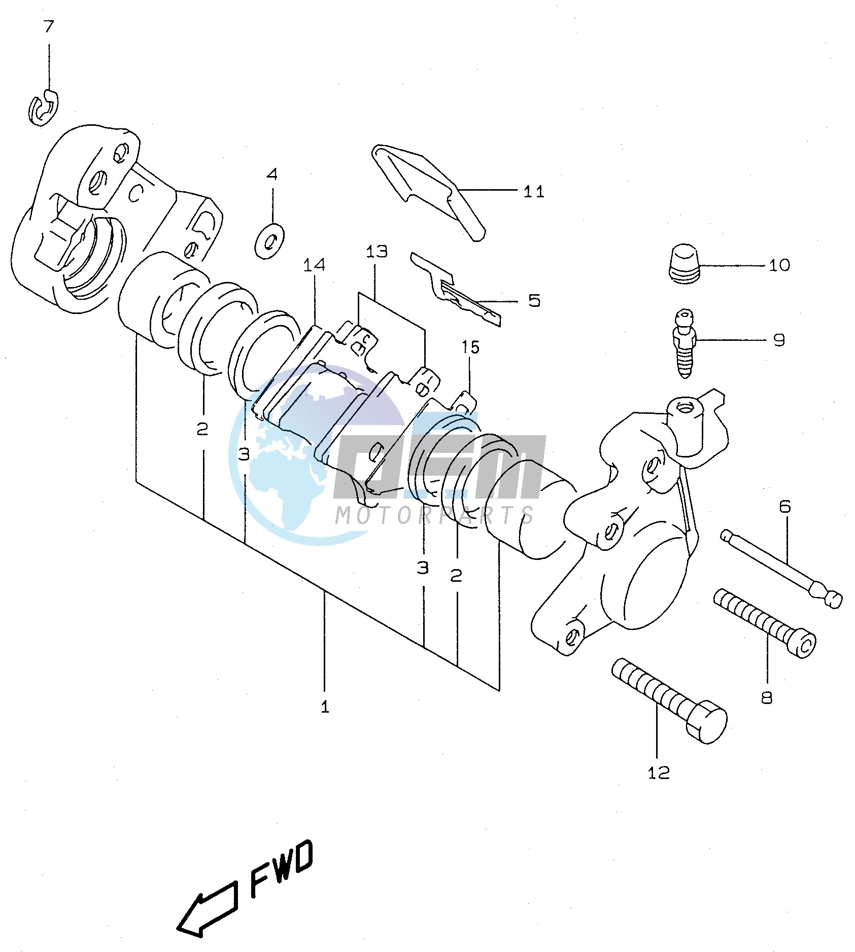 FRONT CALIPER