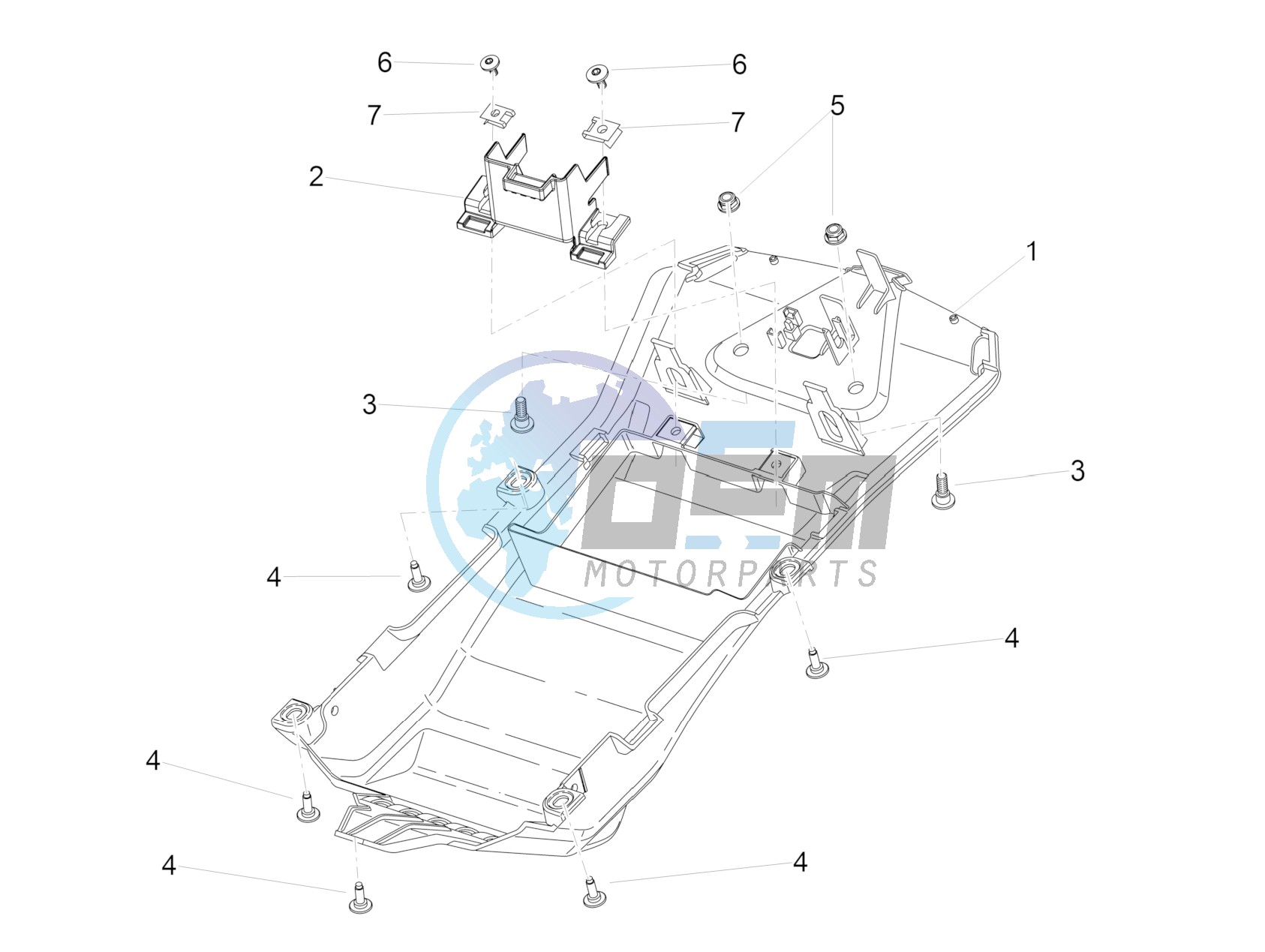 Saddle compartment