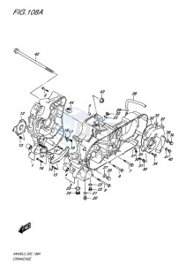 AN400 BURGMAN EU drawing CRANKCASE