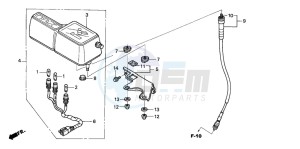 XR250R drawing METER