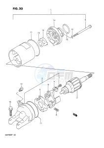 GSF400 (E2) Bandit drawing STARTING MOTOR